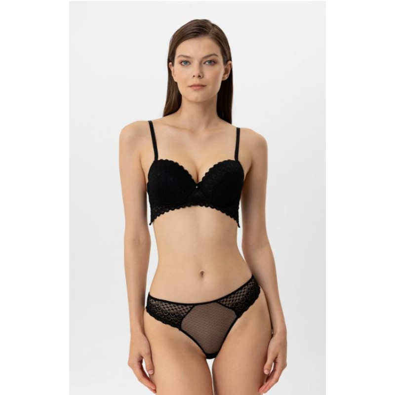 PİERRE CARDİN 4830 MİLAN PUSH UP BALCONETTE SÜTYEN VE TANGA  TK.