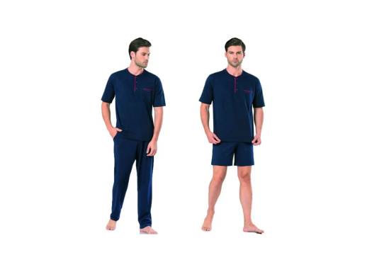 PİERRE CARDİN 5370 YAZLIK 3'LÜ ERKEK PİJAMA