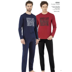PİERRE CARDİN 6066  ERKEK PİJAMA