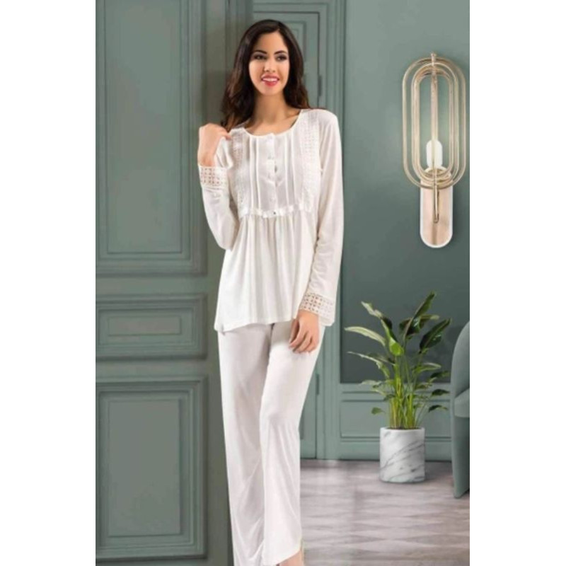 XSES 2405 HAMİLE LOHUSA 2'Lİ PİJAMA TAKIMI