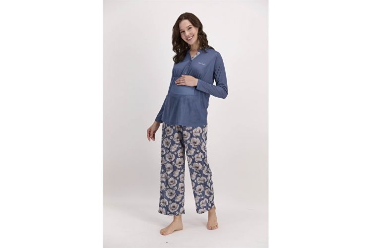 PIERRE CARDIN 8134 HAMİLE LOHUSA PIJAMA TAKIM