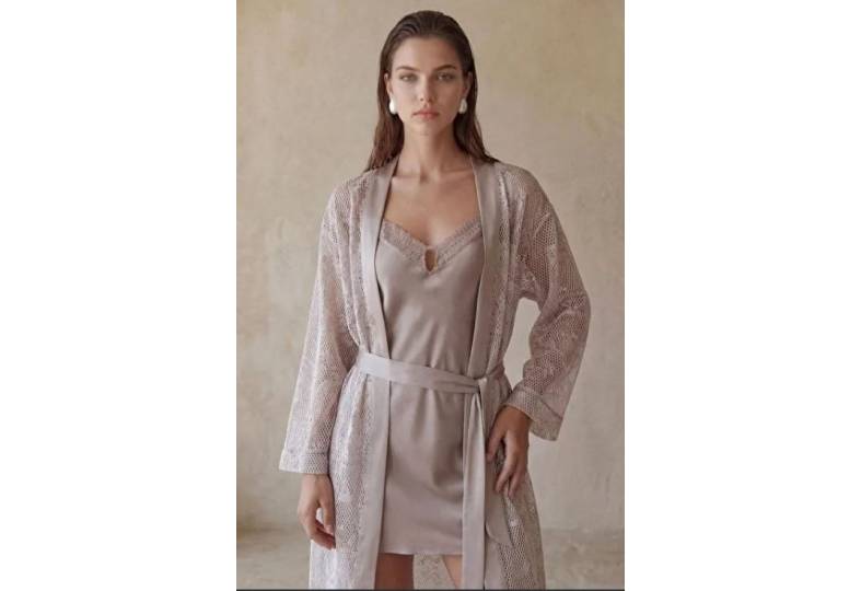 Pierre Cardin Vegan İpek Saten Dörtlü Gelin Çeyiz Takımı - LX.26251