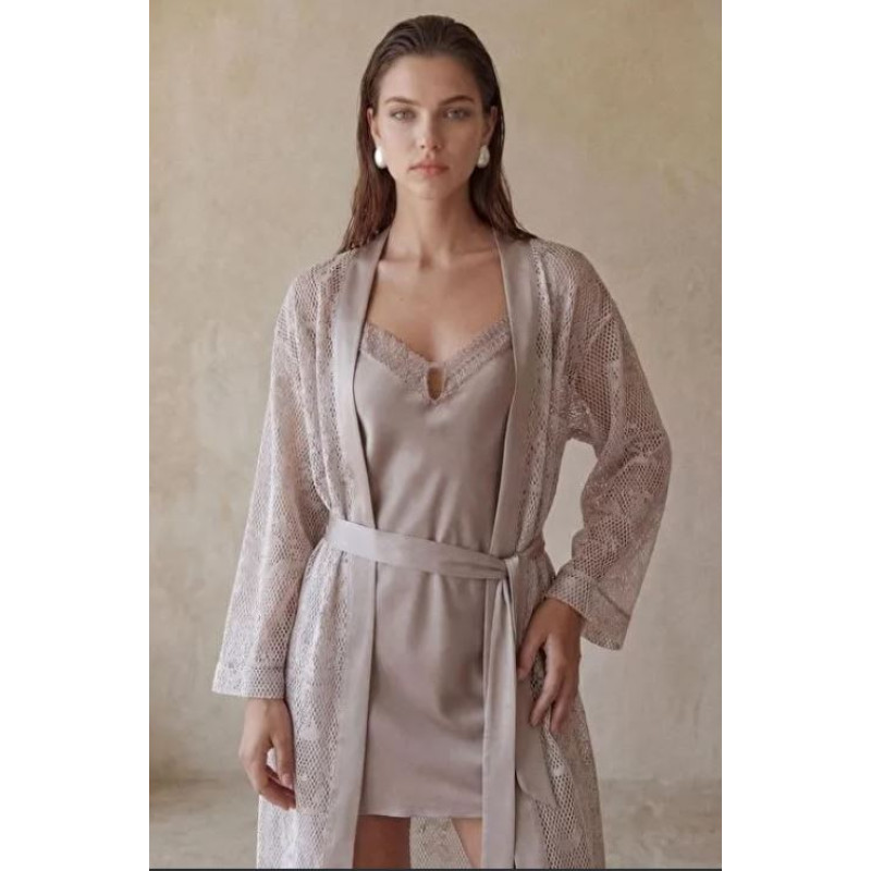 Pierre Cardin Vegan İpek Saten Dörtlü Gelin Çeyiz Takımı - LX.26251