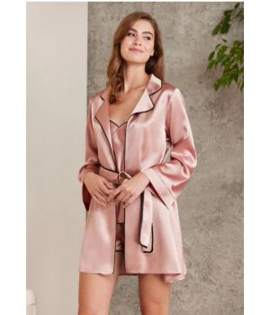 Saten Dörtlü Gelin Çeyiz Seti - 7200