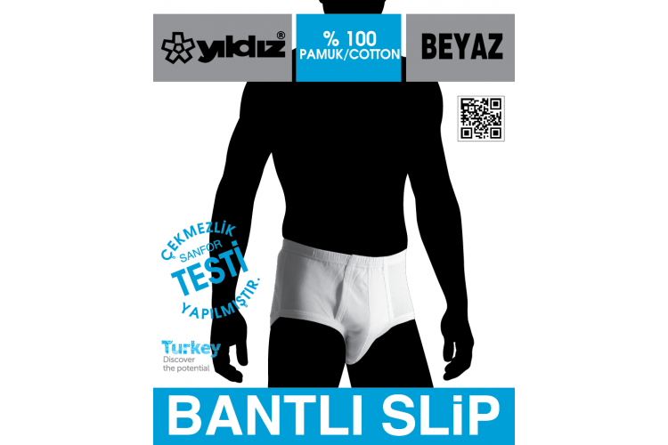 YILDIZ 09 ERKEK BANTLI SLİP