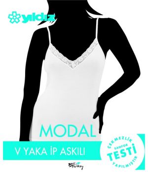 YILDIZ 2225 V YAKA İP ASKILI ATLET