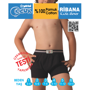 YILDIZ 29 ÇOCUK RİBANA BOXER