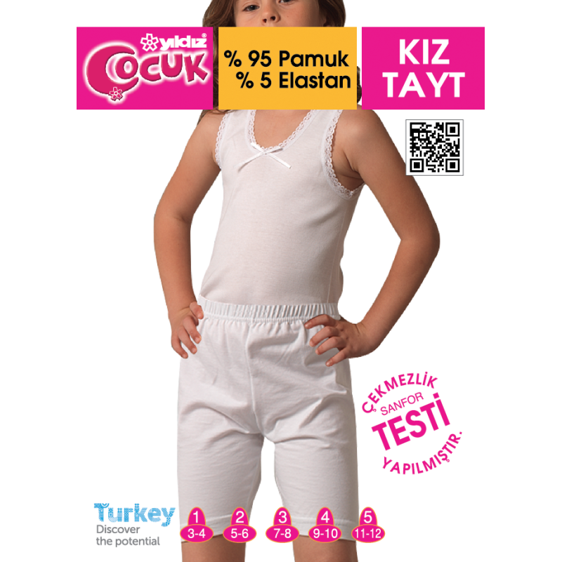 YILDIZ 3601 ÇOCUK LİKRALI TAYT