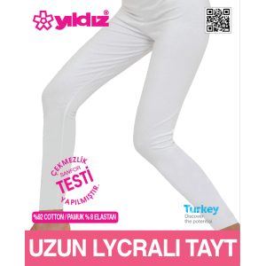 YILDIZ 3645 BAYAN LİKRALI UZUN TAYT