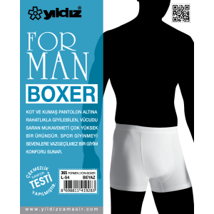 YILDIZ 365 FORMEN LYCRA BOXER