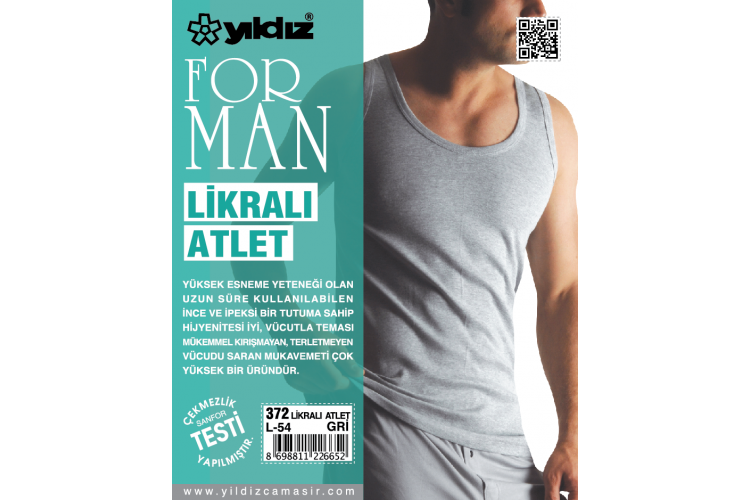YILDIZ 372 FORMEN LYCRA ATLET