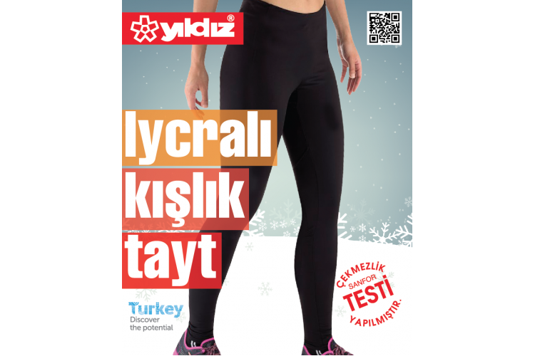 YILDIZ 3870 BAYAN KIŞLIK TAYT