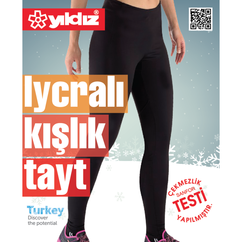 YILDIZ 3870 BAYAN KIŞLIK TAYT