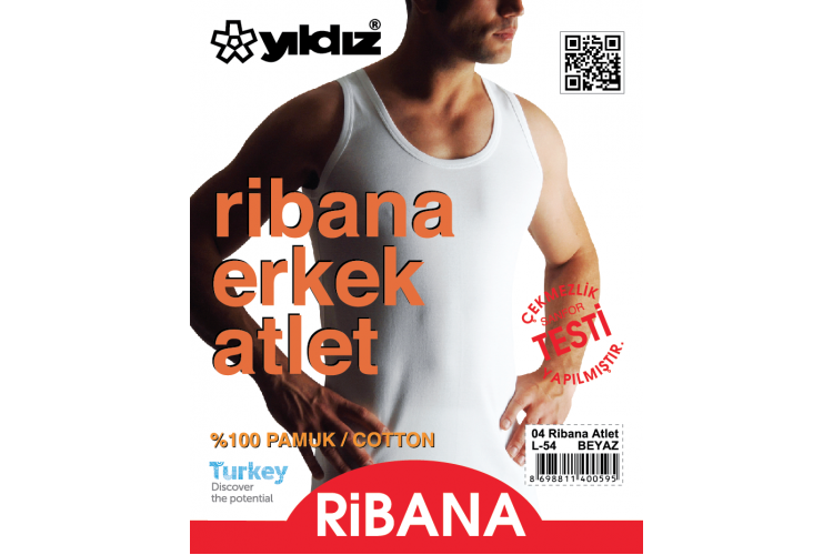 YILDIZ 04 RİBANA ATLET