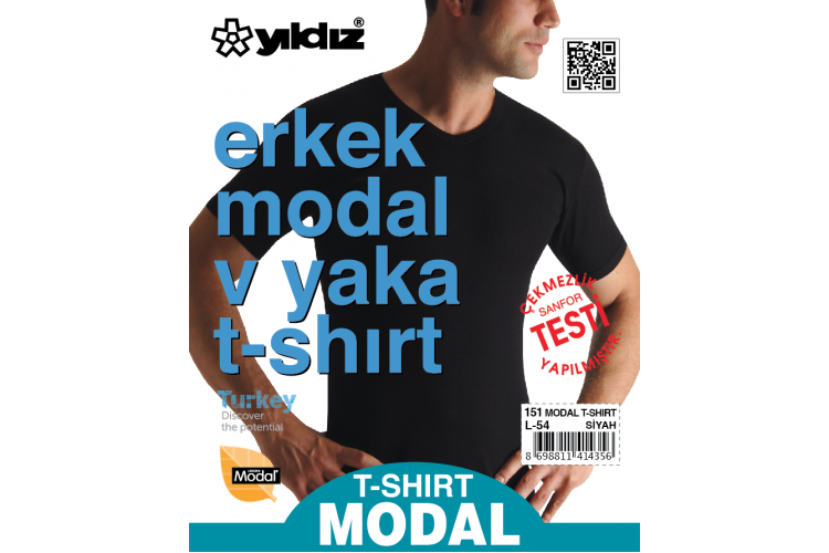 YILDIZ 151 V-YAKA TSHIRT