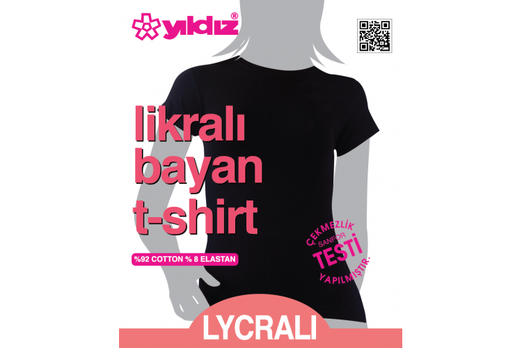 YILDIZ 2141 BAYAN TSHIRT