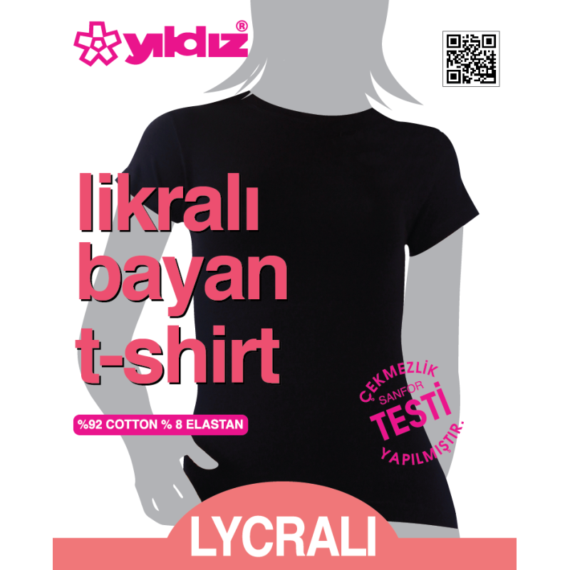 YILDIZ 2141 BAYAN TSHIRT