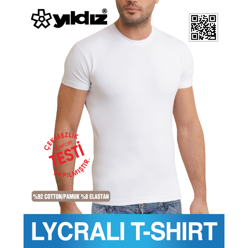 YILDIZ 90 LYCRALI TSHIRT
